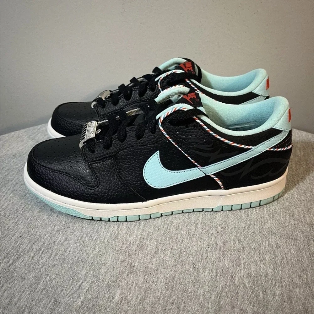 Nike Dunk Low Retro SE (GS) Barber Shop Black Shoe Size 7Y/Women 8.5 DN3351-001 - Picture 3 of 11